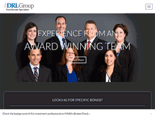 Tablet Screenshot of drlgroup.net